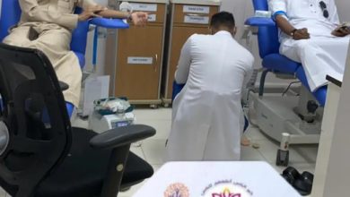 فريق سمو التطوعي ومستشفى العارضه ينفذان حمله التبرع بالدم